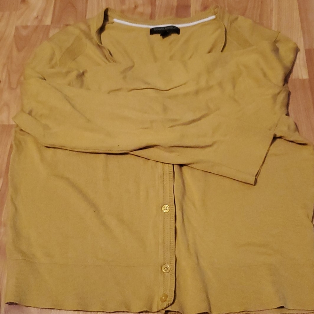 Yellow Cardigan